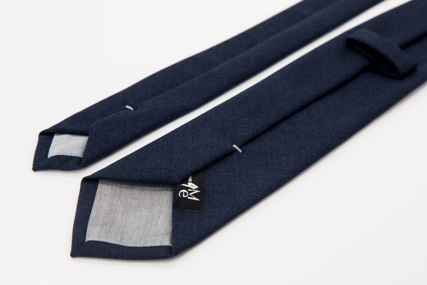 TIE - Plain Navy Blue Color