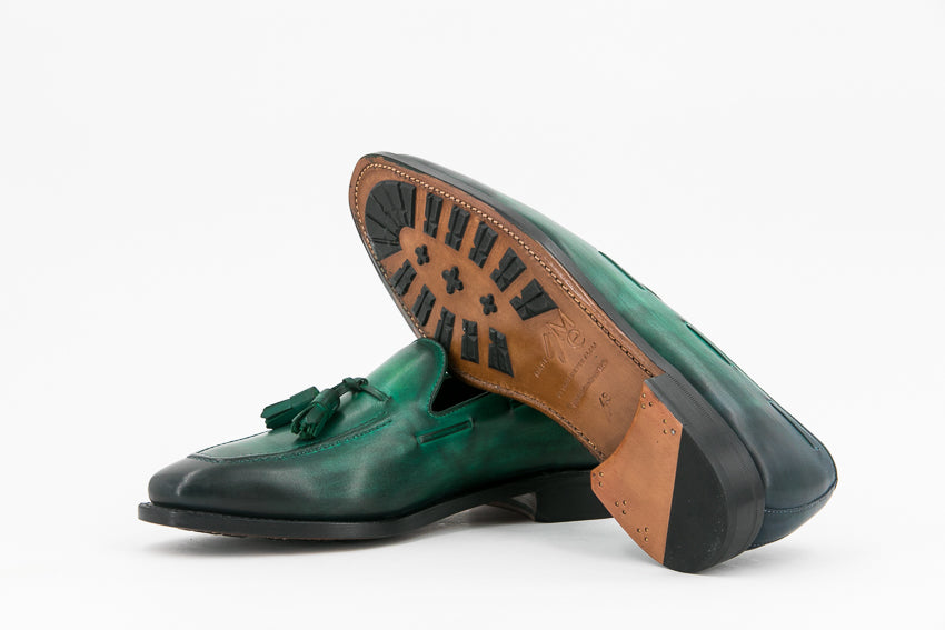 LOAFER EXCLUSIVE REGULAR GREEN PATINA