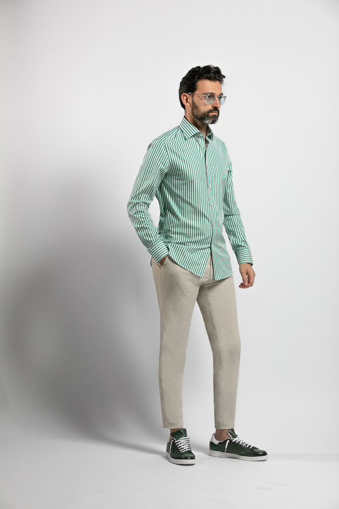 Tec Chino with belt loops Grey Pearl