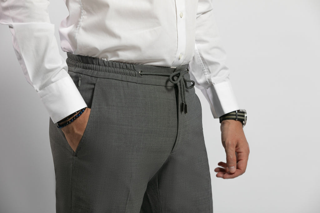 Jog Pants Mix Wool │ Grey