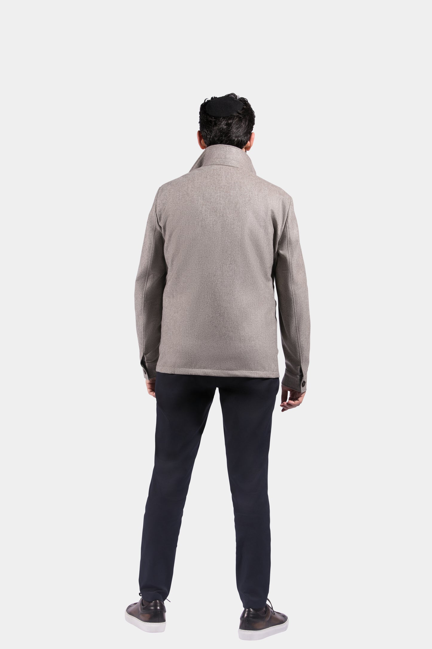 Work Jacket, Light Grey, Vitale Barberis, Jacket Only