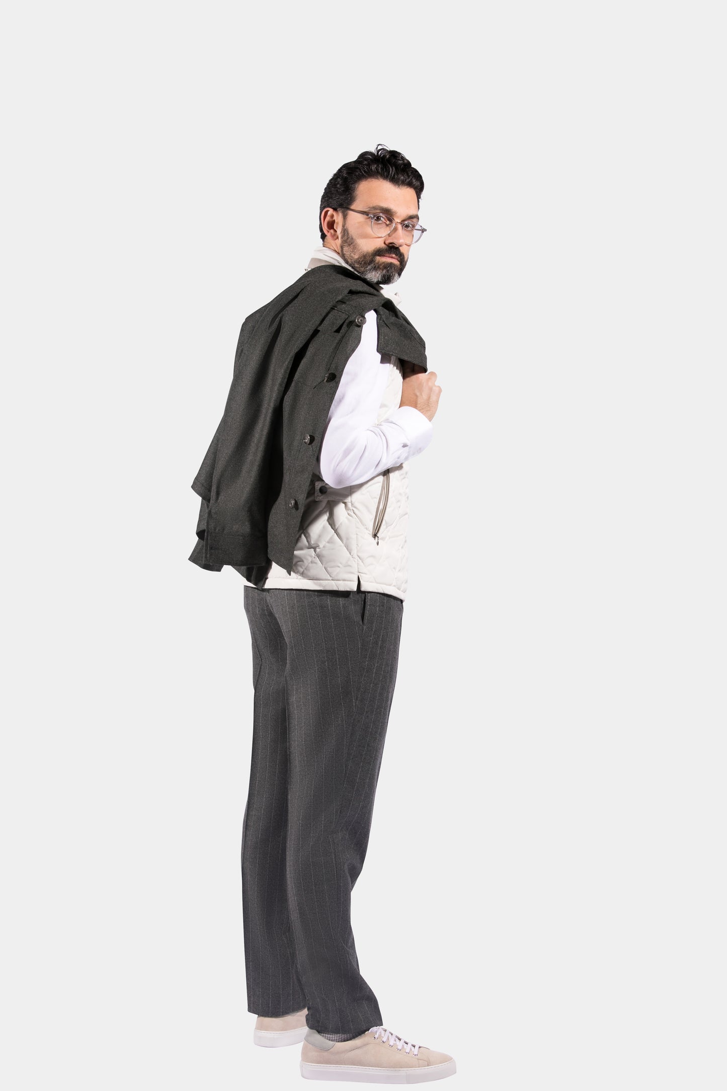 Work Jacket, Olive, Vitale Barberis, Jacket Only