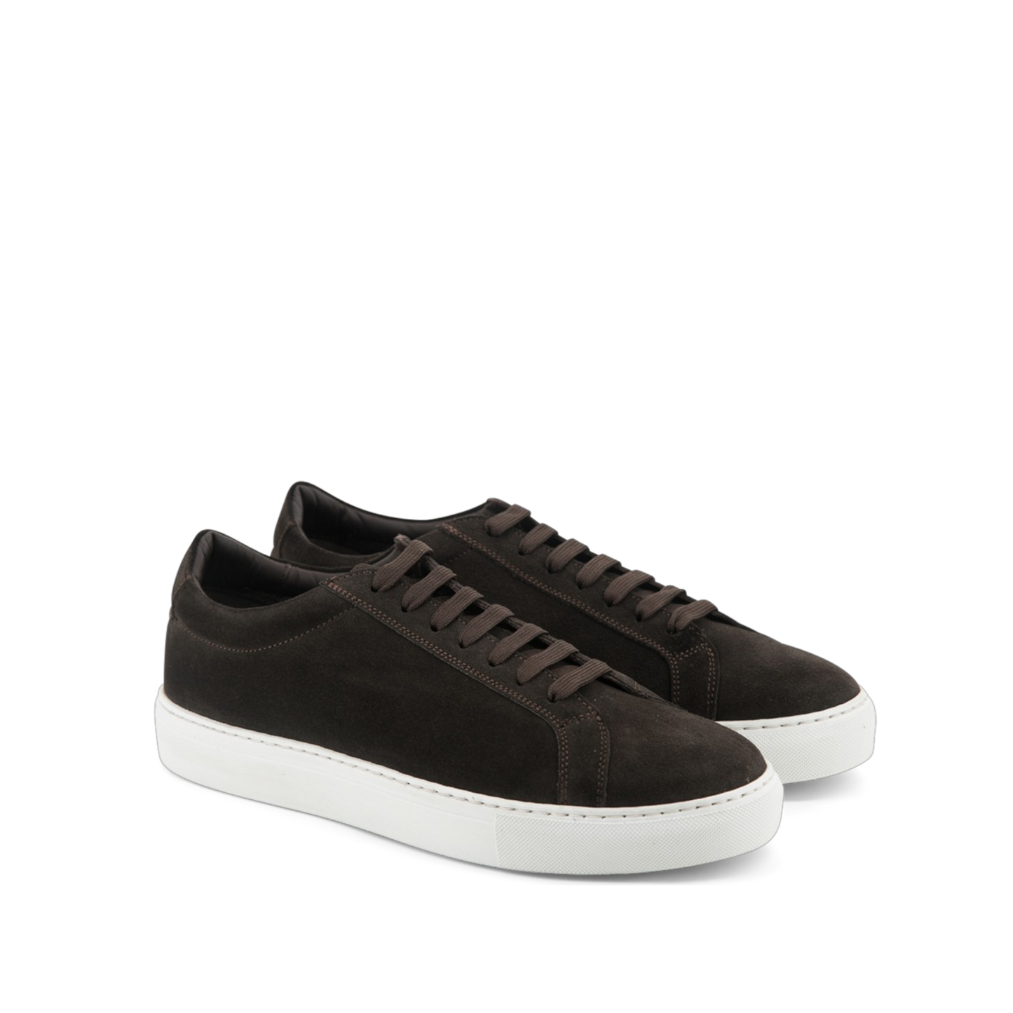 Suede Low Kick │ Dark Brown