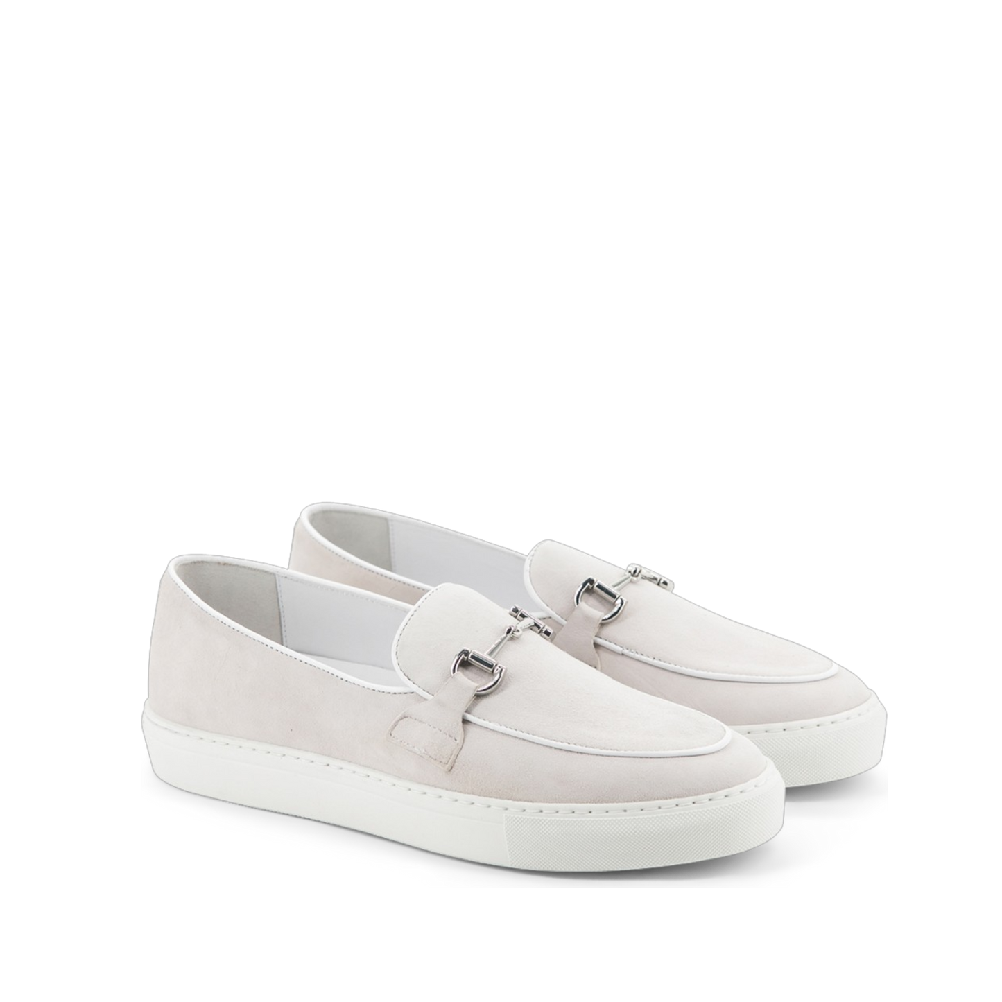 Suede Belgian Sneakers │Off-white