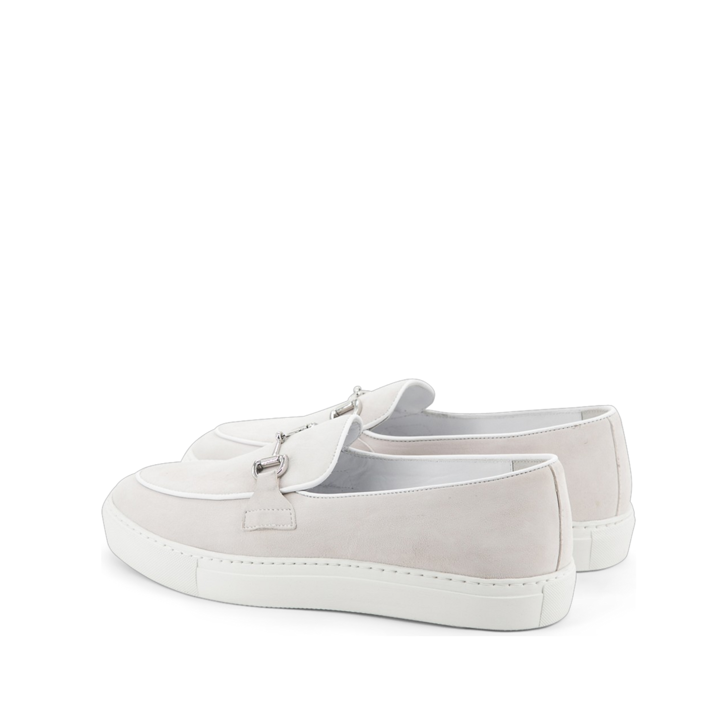 Suede Belgian Sneakers │Off-white