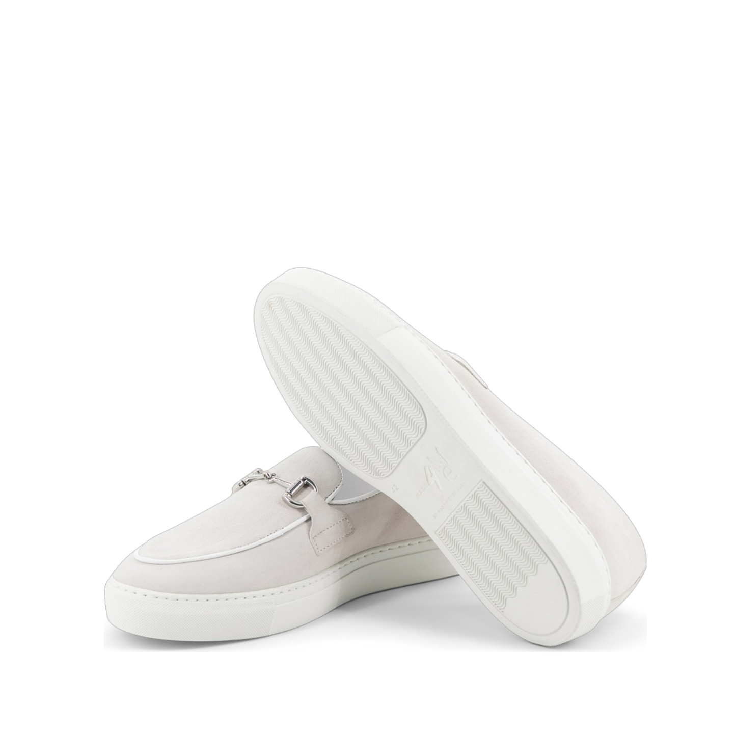 Suede Belgian Sneakers │Off-white