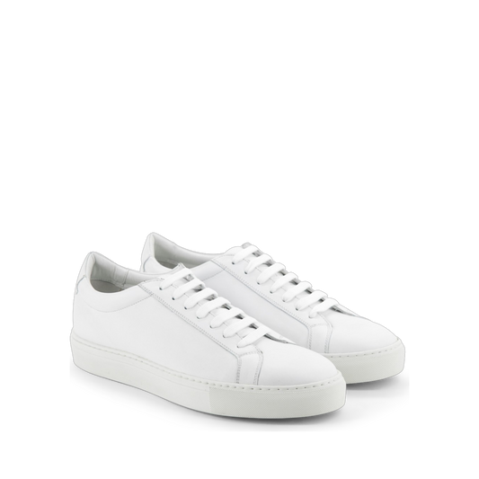 Leather Low Kick │ White