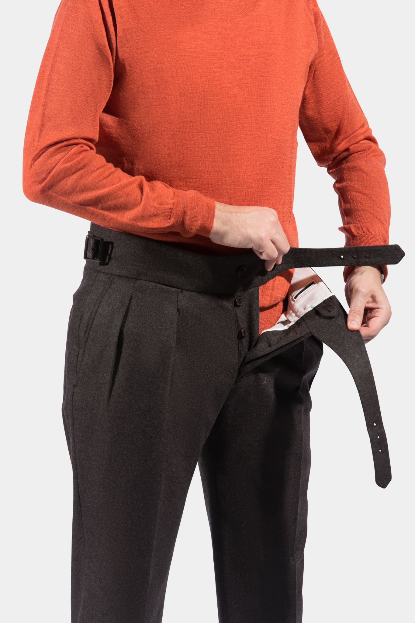 Ghurka Trousers 2 front pleats Vitale Barberis