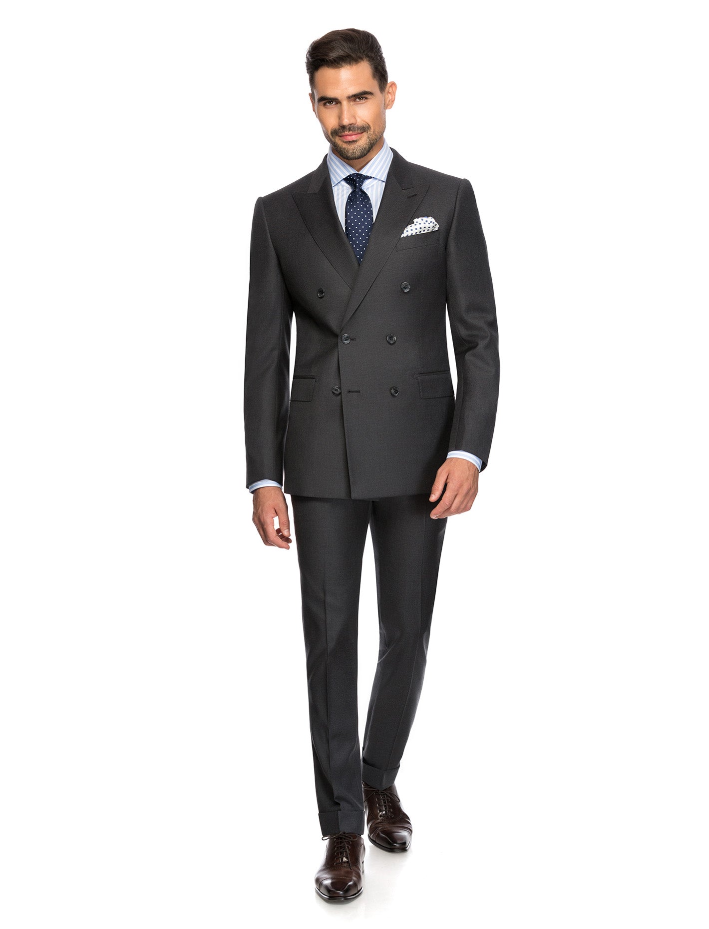 Anthracite Suit Double Breasted