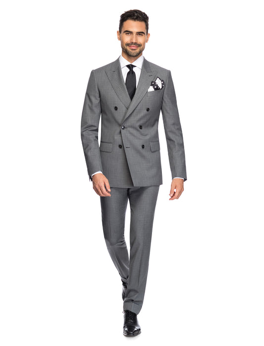 Medium grey Suit double breasted