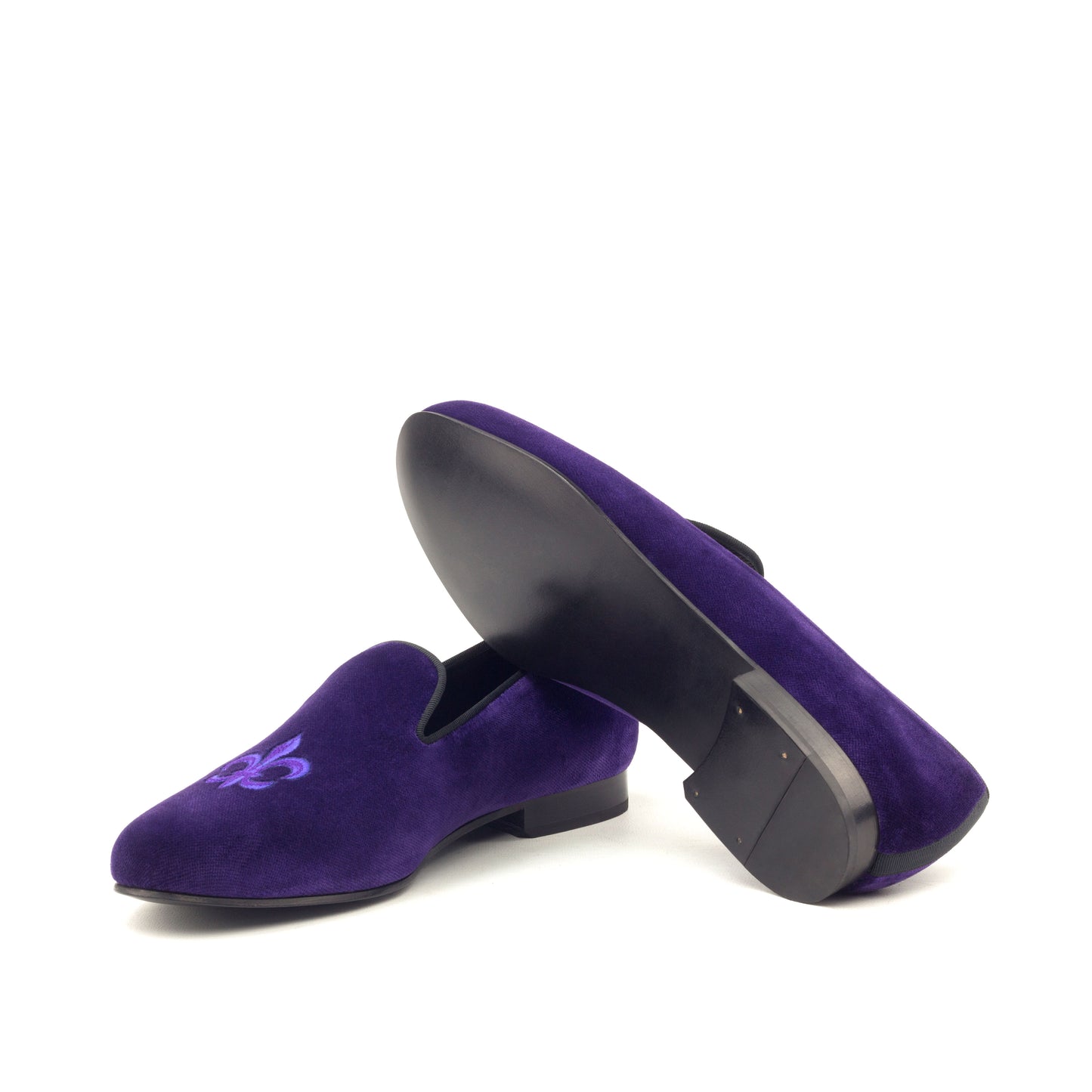 Velvet Slippers │ Royal Purple
