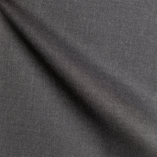 Notch Lapel, 2 pcs Suit, Charcoal Grey, Pure Wool, Loro Piana Australis Super 150's