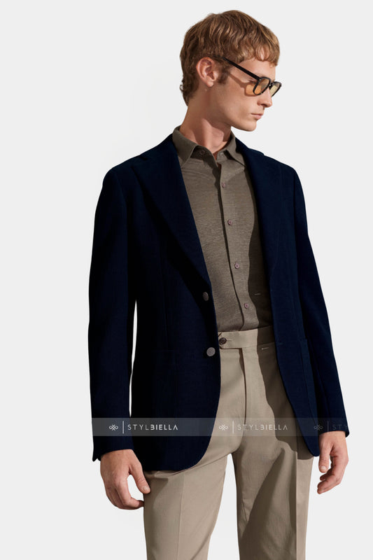 Notch Lapel, Navy, Expedition, Stylbiella, Jacket Only