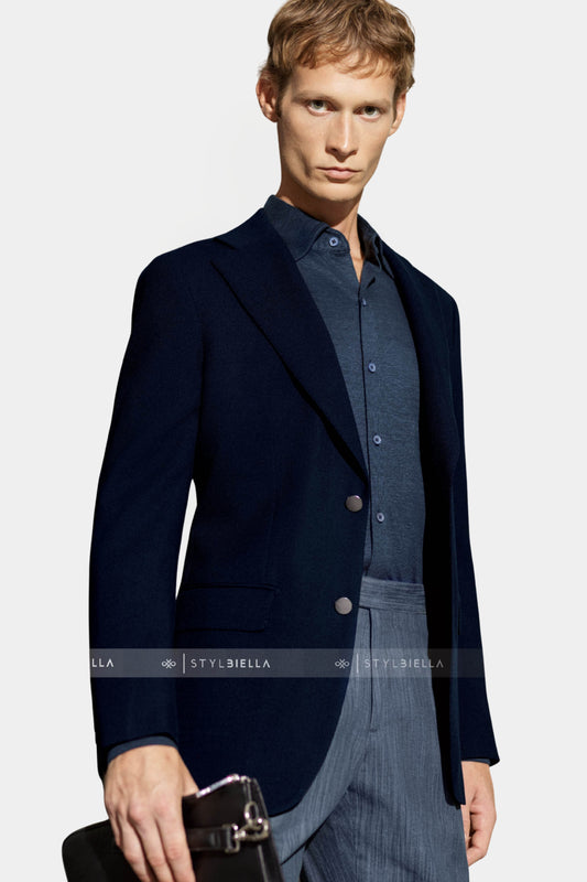 Notch Lapel, Navy, Expedition, Stylbiella, Jacket Only