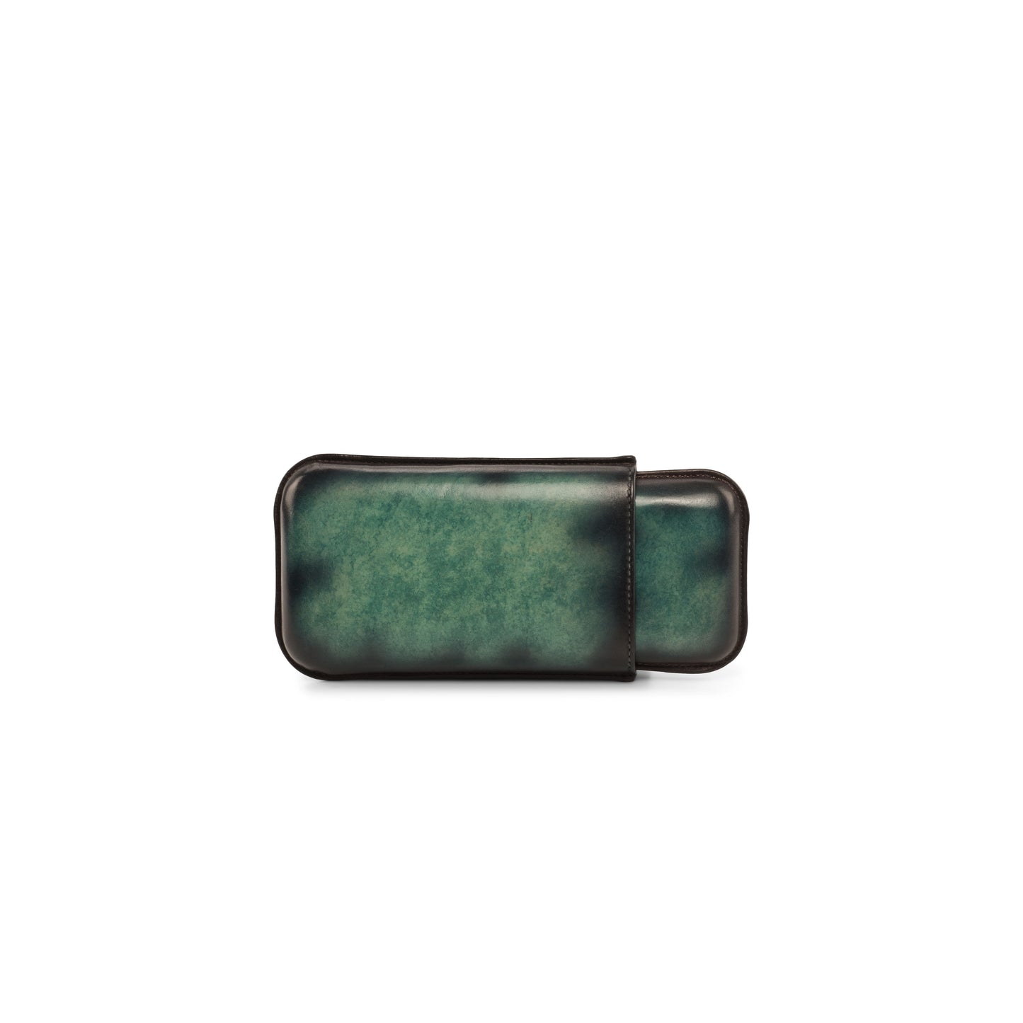 Leather Cigar Case │ Azur Patina