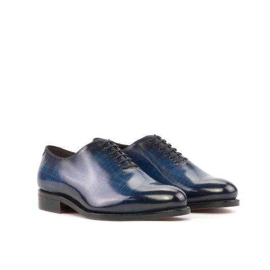 Leather Whole Cut Zurigo │ Blue Patina