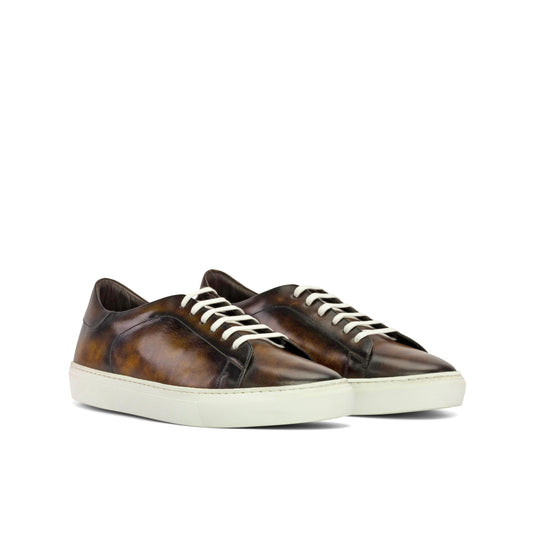 Leather Trainer │ Tobacco Patina