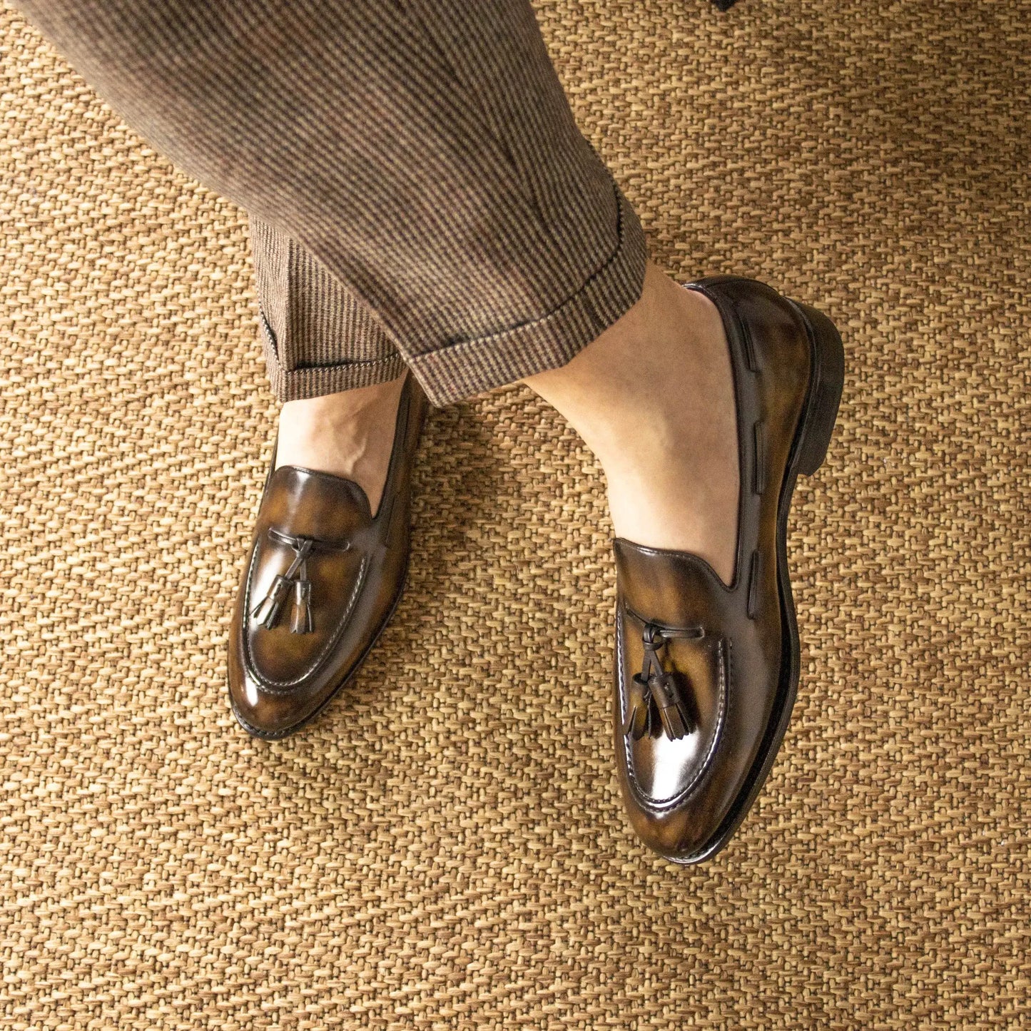 Loafer tobacco patina