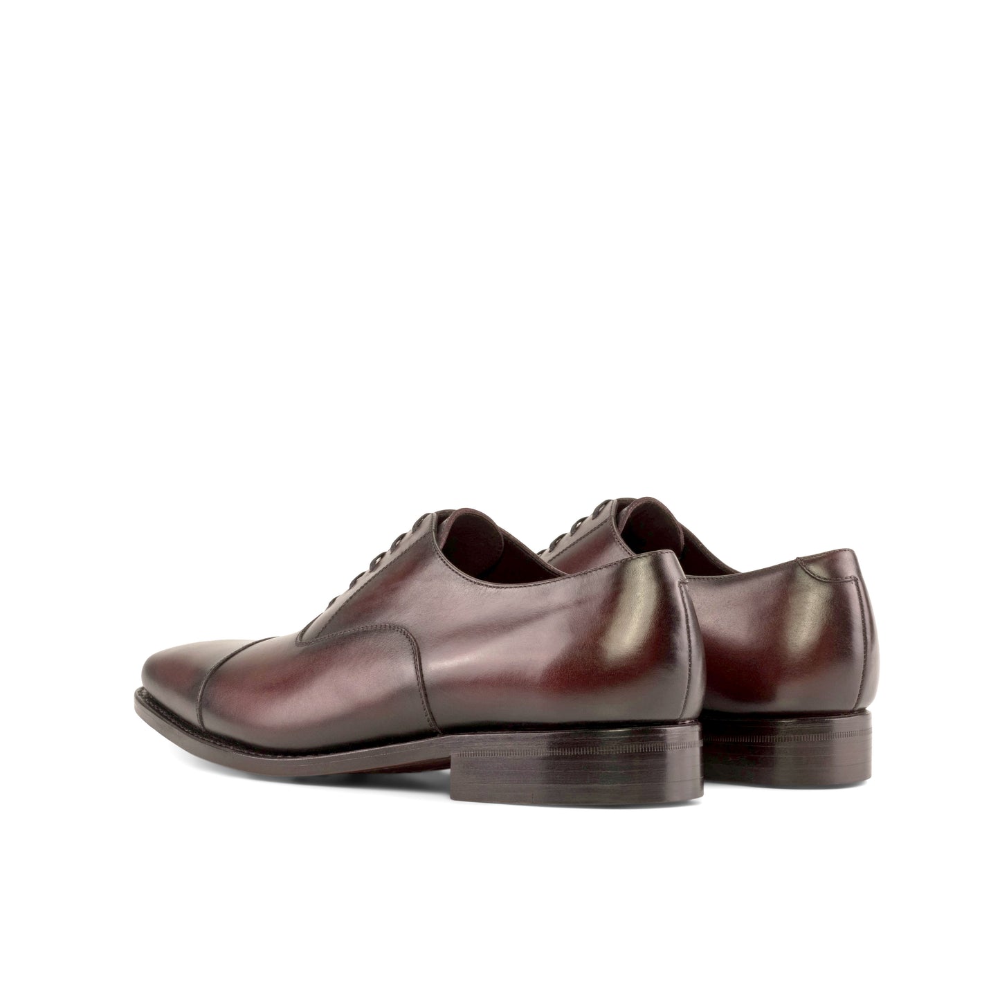 Oxford burgundy box calf