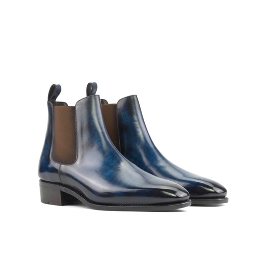 Chelsea Boots - denim patina