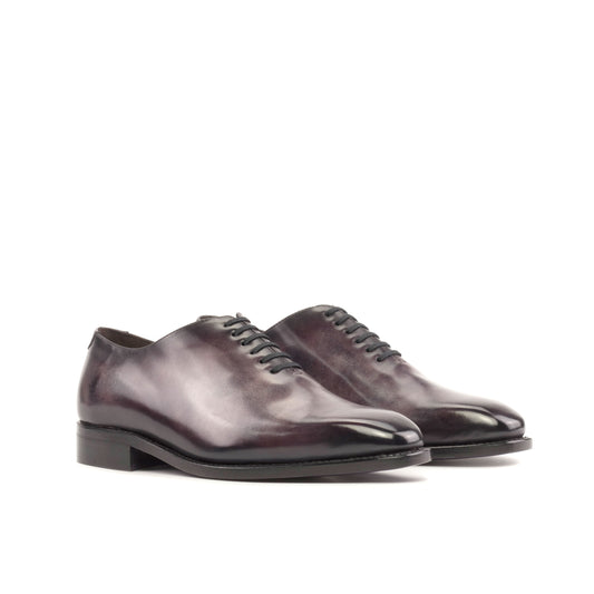 Leather Whole Cut Savile │ Eggplant Patina