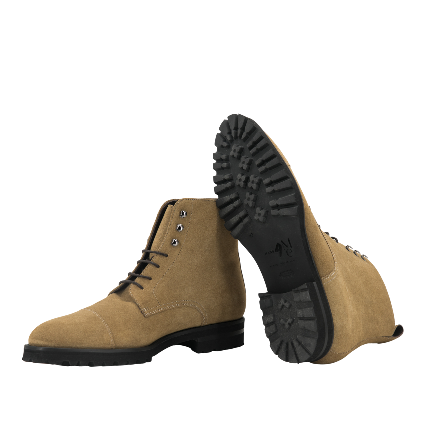 Suede Jumper Boots Zurigo │ Camel