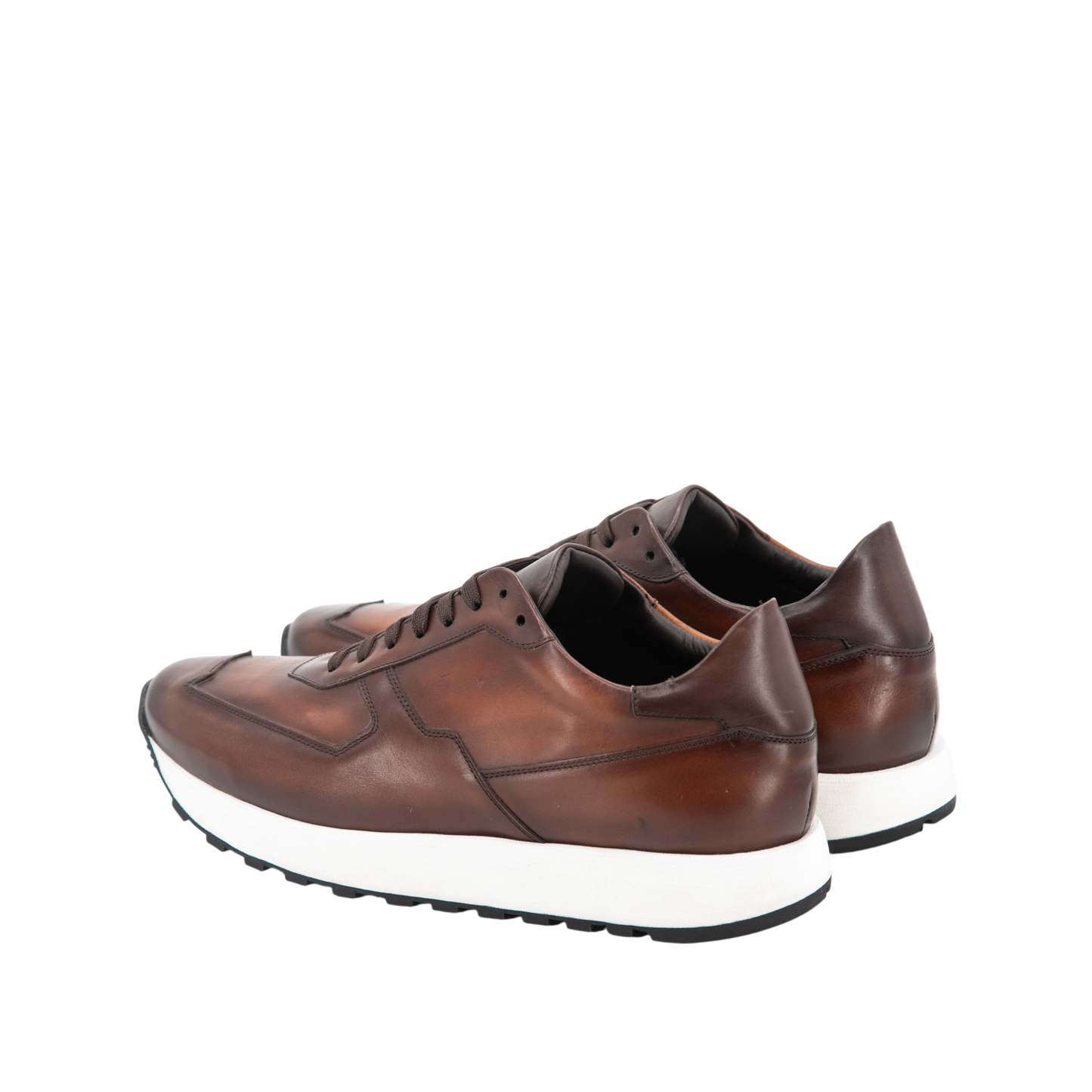 Leather Geneva │ Brown Burn Effect