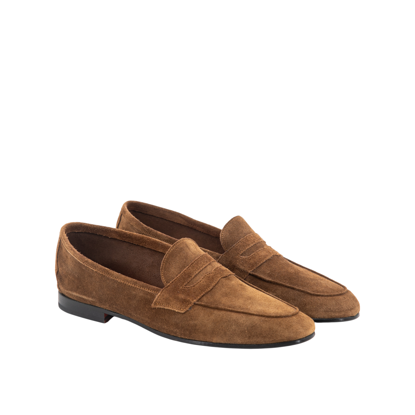 Suede Venetian Loafer │ Camel