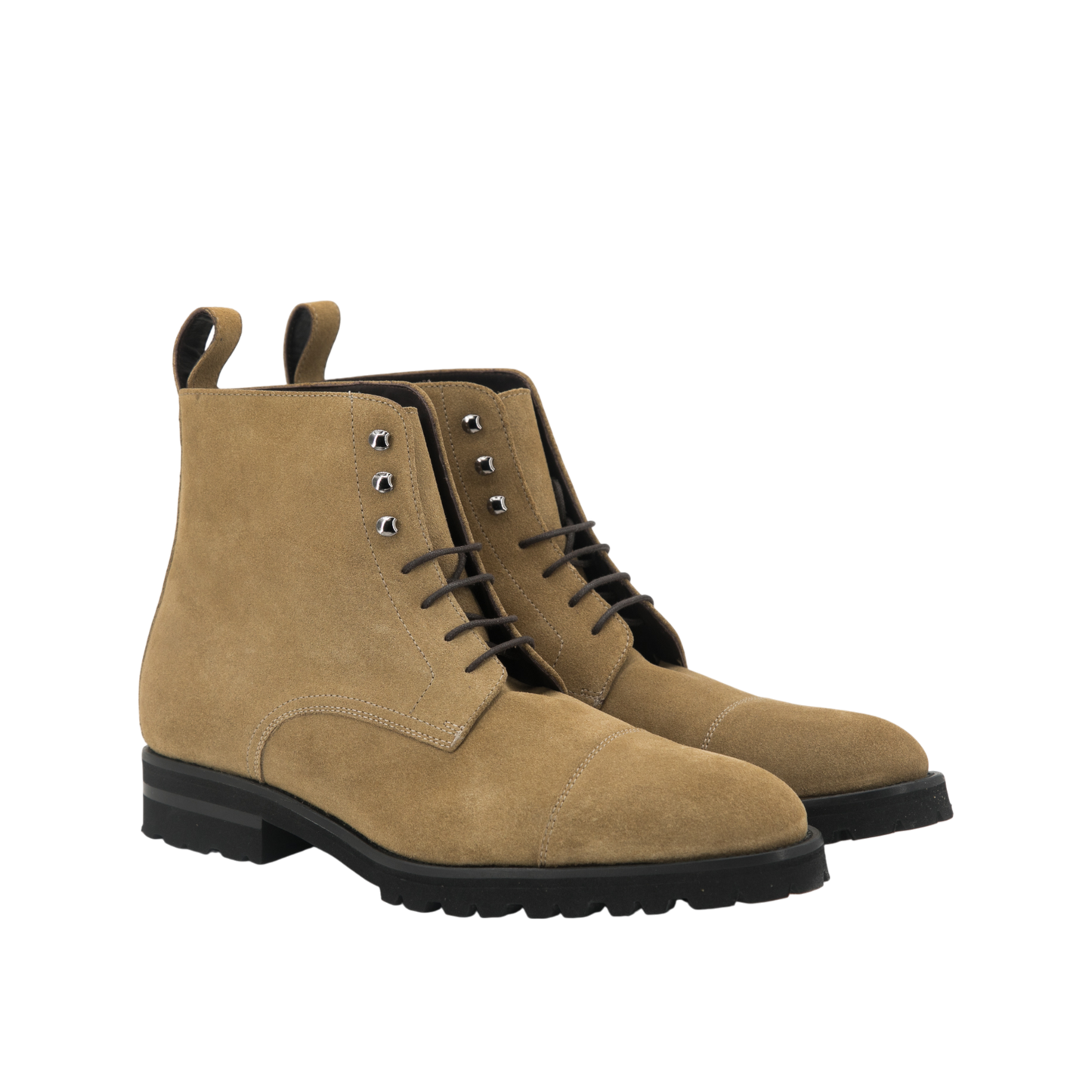 Suede Jumper Boots Zurigo │ Camel