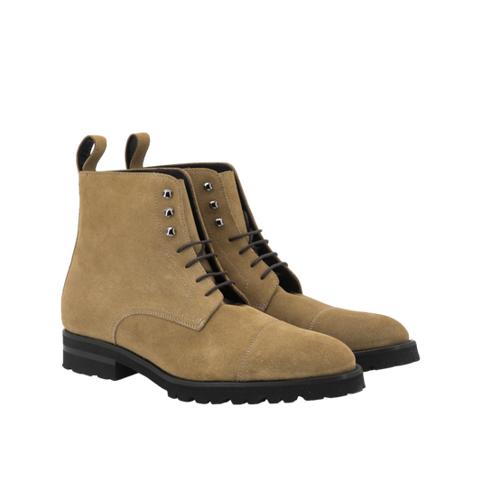 Suede Jumper Boots Zurigo │ Camel