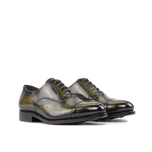 Leather Oxford Zurigo │ Khaki Patina