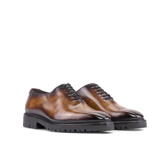Leather Whole Cut Savile │ Whisky Museum Patina
