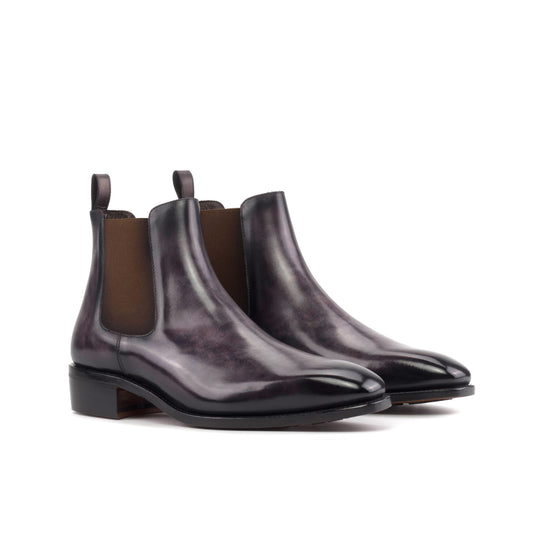 Chelsea Boots - aubergine patina