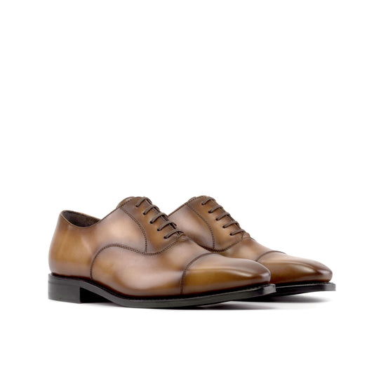 Leather Oxford Savile │ Camel Burn-Effect