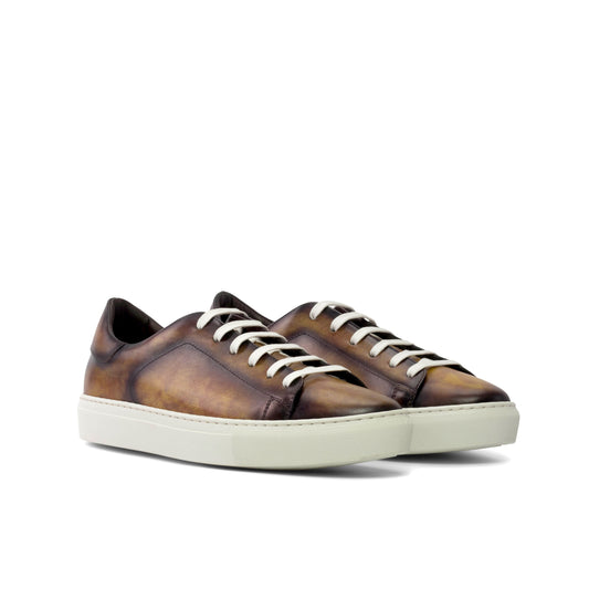 Leather Trainer │ Fire Patina