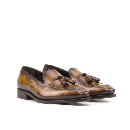 Loafer cognac patina