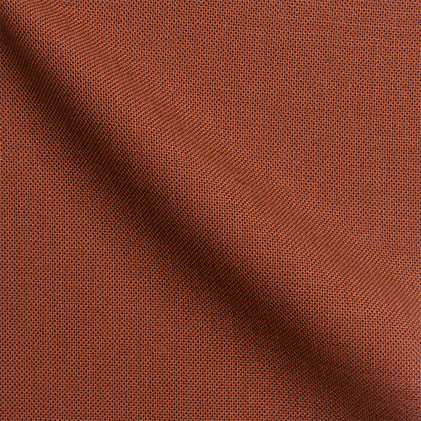 Notch Lapel, 2 pcs Suit, Terracotta, Pure Wool, Alfred Brown
