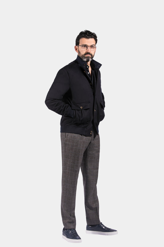 Aviator Jacket, Navy, Piacenza, Jacket Only