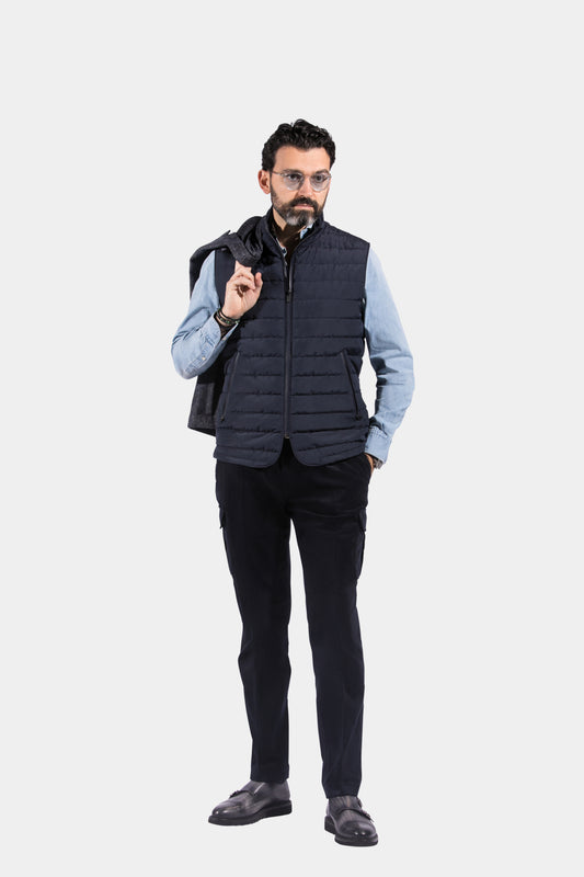 Body Warmer, Navy, Jacket Only