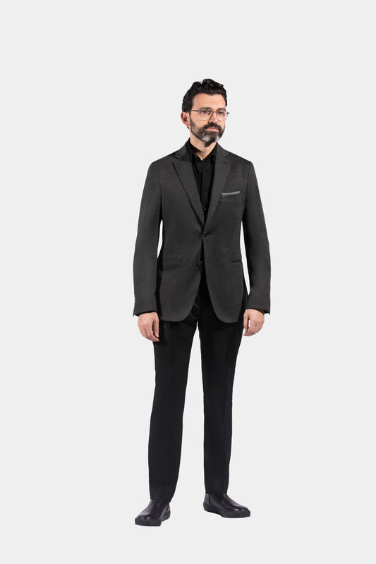 Notch Lapel, Anthracite, Jacket Only
