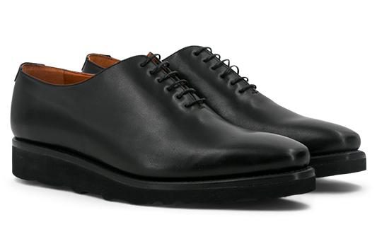Leather Whole Cut Monti │ Black