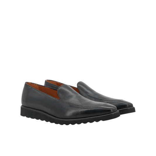 Leather Loafer Monti│ Anthracite Patina