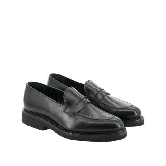 LEATHER LOAFER ZURIGO│BLACK