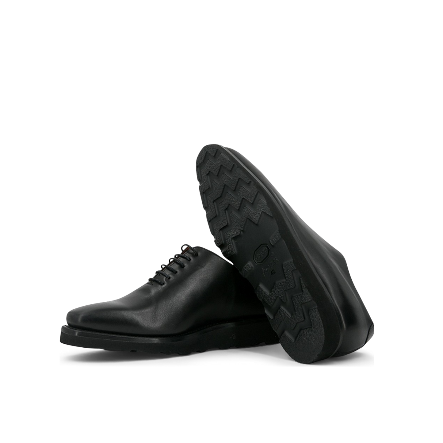 Leather Whole Cut Monti │ Black