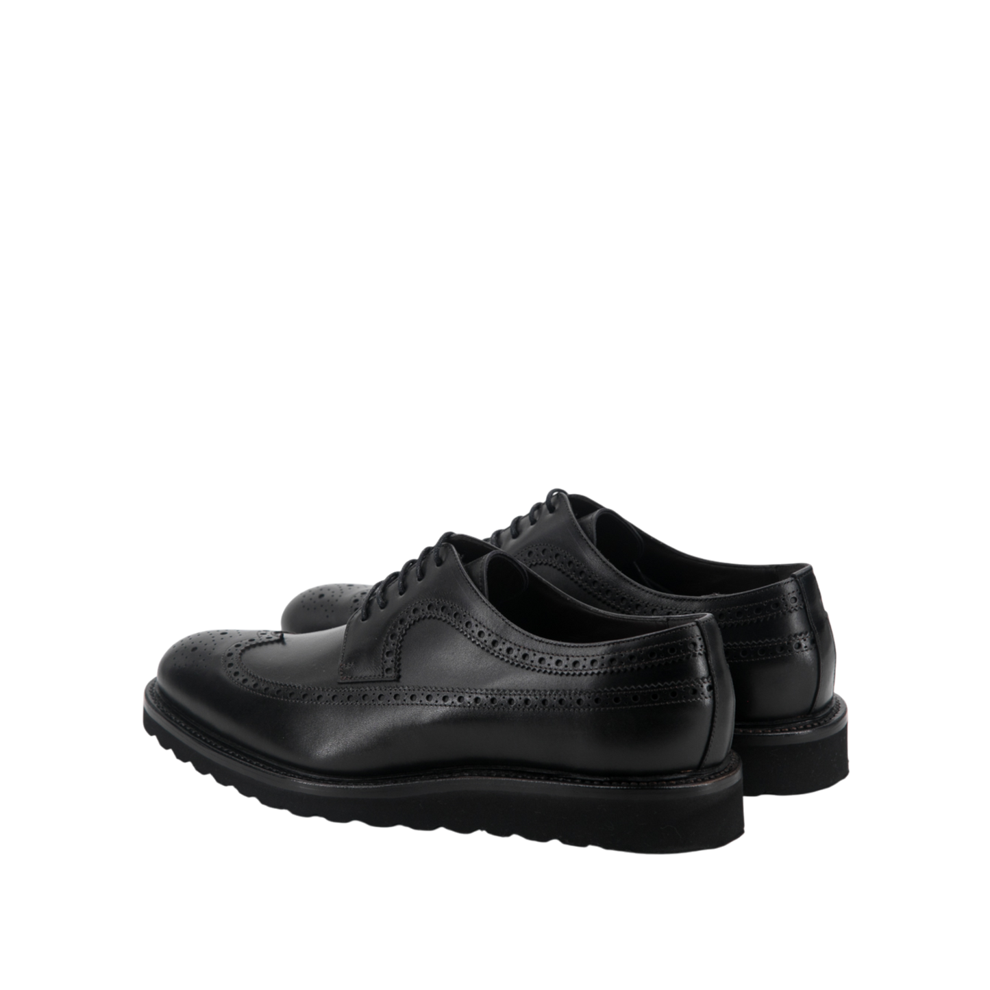 Leather Longwing Blucher Zurigo │ Black
