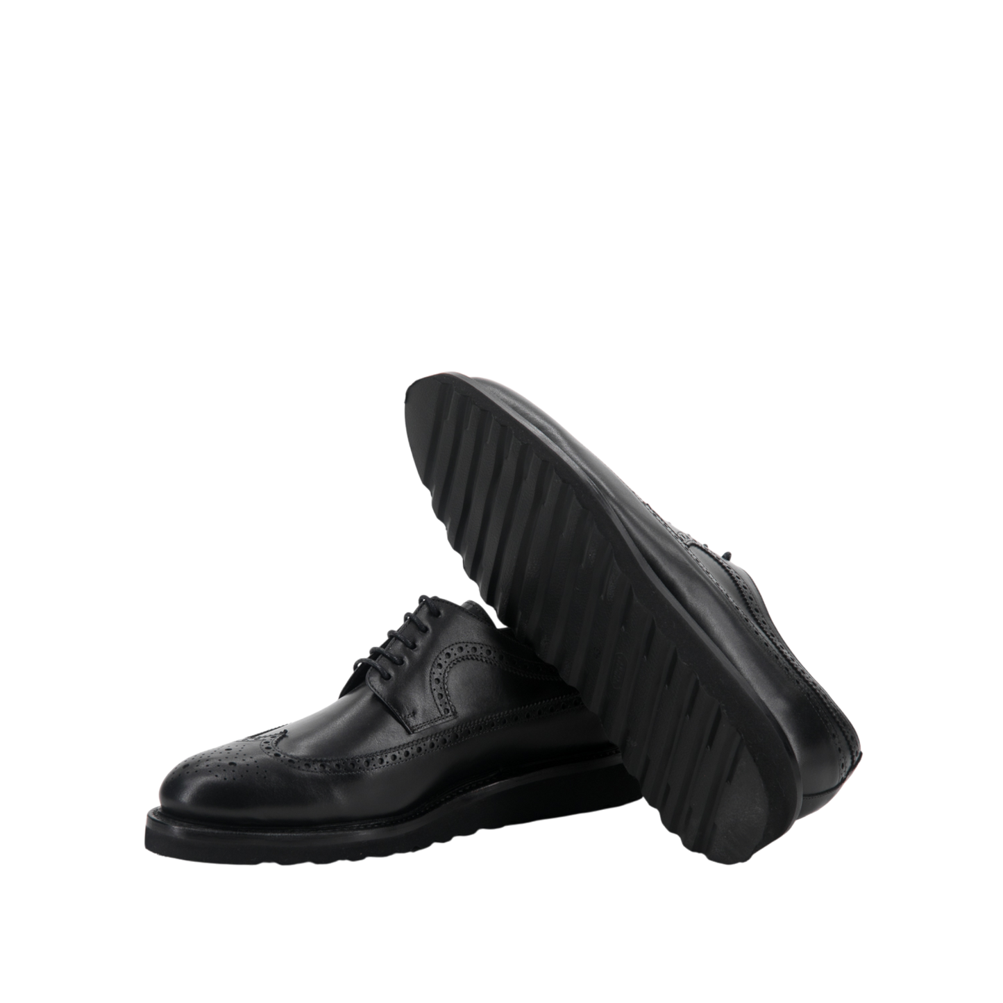 Leather Longwing Blucher Zurigo │ Black