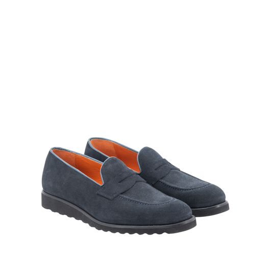 Suede Loafer Zurigo │ Navy