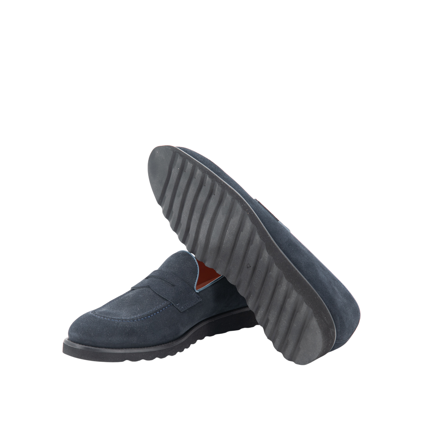 Suede Loafer Zurigo │ Navy