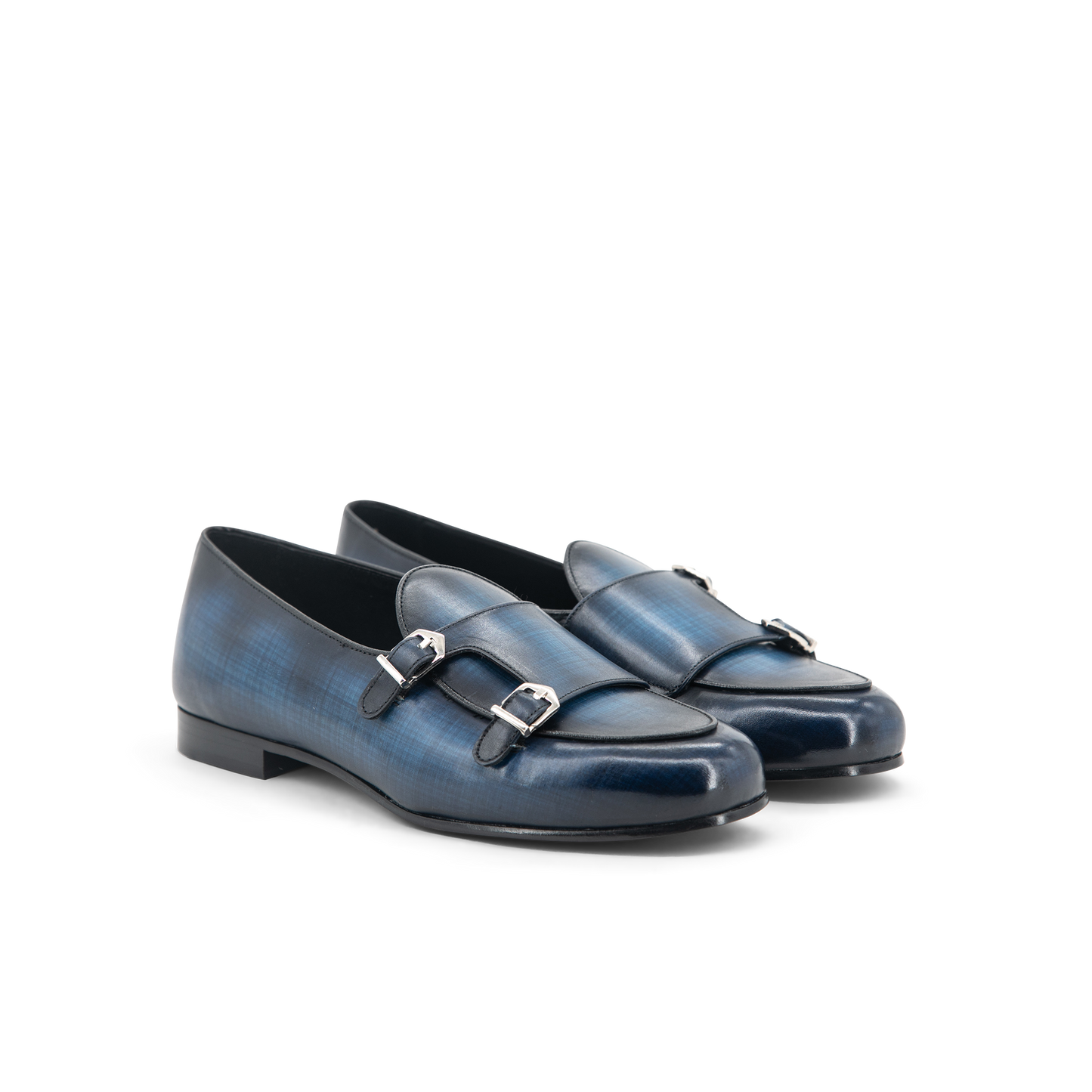 Belgian Slippers Double Monk │ Denim