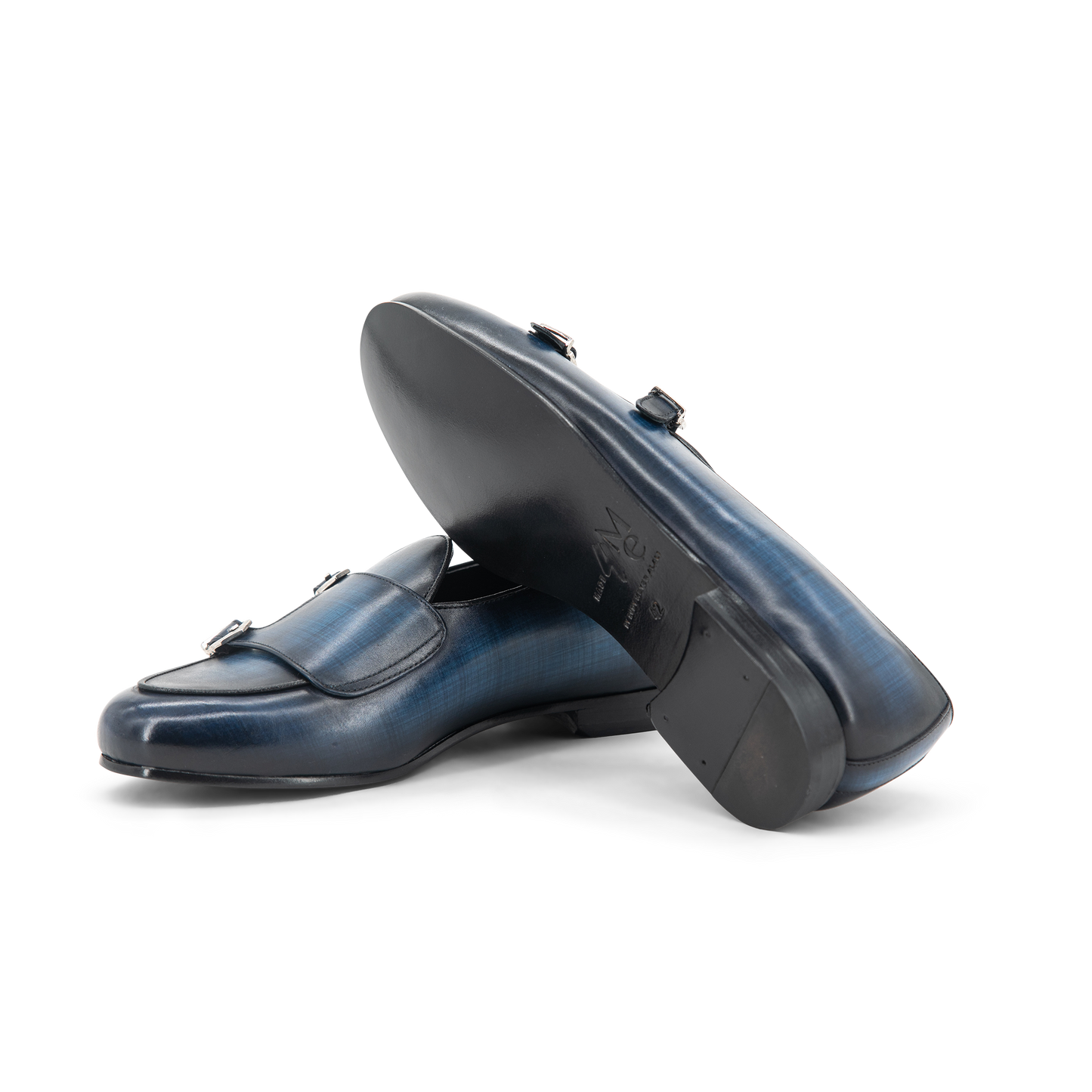 Belgian Slippers Double Monk │ Denim